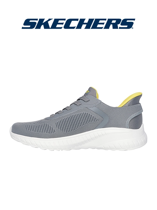 Erkaklar krossovkasi Skechers Slip-ins BOBS Sport Squad Chaos - Solid Step, matoli