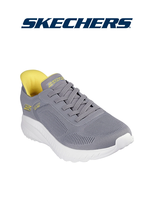 Erkaklar krossovkasi Skechers Slip-ins BOBS Sport Squad Chaos - Solid Step, matoli
