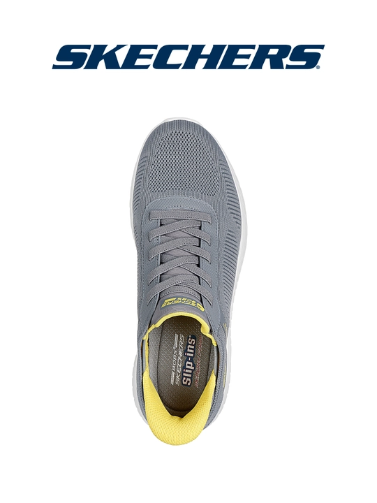 Erkaklar krossovkasi Skechers Slip-ins BOBS Sport Squad Chaos - Solid Step, matoli