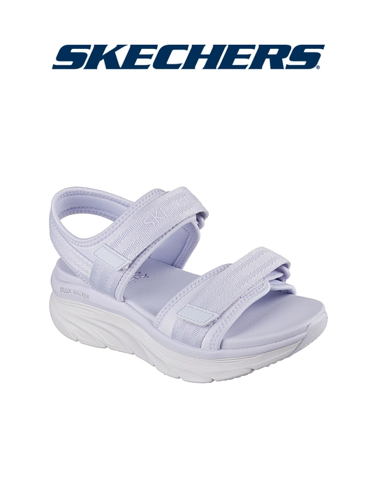 Ayollar sandali Skechers D'Lux Walker - Adored Days, mashinada yuviladi, matoli