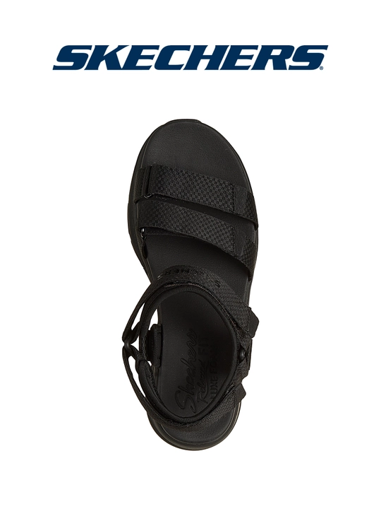 Ayollar sandali Skechers D'Lux Walker - Sea-Scape, to'rli ustki qismli