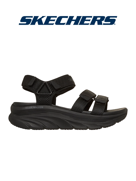 Ayollar sandali Skechers D'Lux Walker - Sea-Scape, to'rli ustki qismli - 