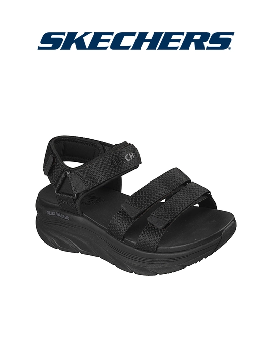 Ayollar sandali Skechers D'Lux Walker - Sea-Scape, to'rli ustki qismli