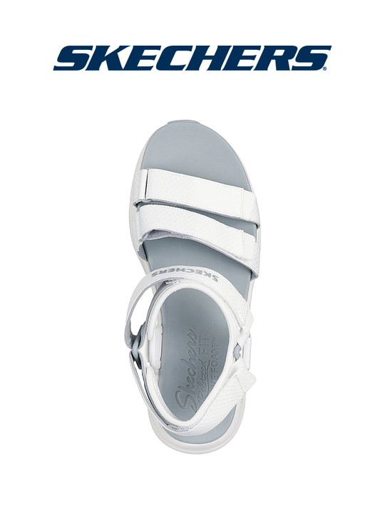 Ayollar sandali Skechers D'Lux Walker - Sea-Scape, to'rli ustki qismli