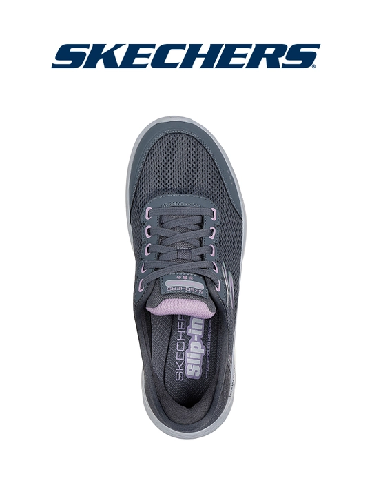 Ayollar slipon poyabzali Skechers Slip-ins GO WALK Flex - Clear Creek, bog'ichsiz, matoli