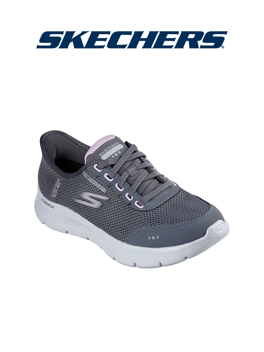 Ayollar slipon poyabzali Skechers Slip-ins GO WALK Flex - Clear Creek, bog'ichsiz, matoli