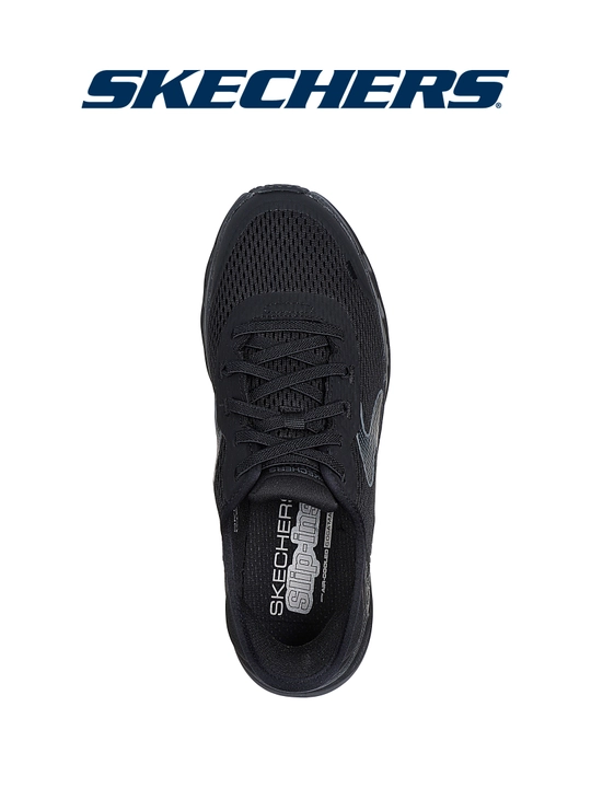 Skechers Slip-ins Glide-Step 2.0 elastik bog‘ichli, amortizatsiyalangan ayollar krossovkasi