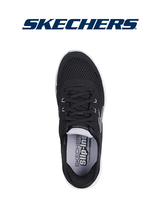Skechers Slip-ins Glide-Step 2.0 elastik bog‘ichli, amortizatsiyalangan ayollar krossovkasi