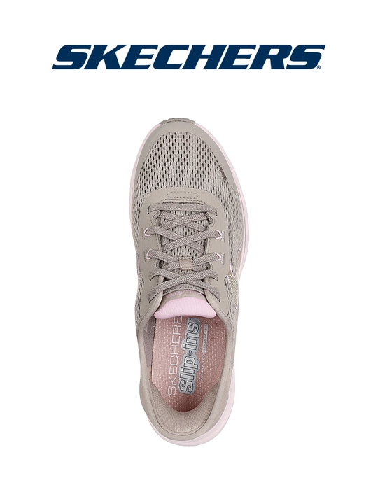 Skechers Slip-ins Glide-Step 2.0 elastik bog‘ichli, amortizatsiyalangan ayollar krossovkasi