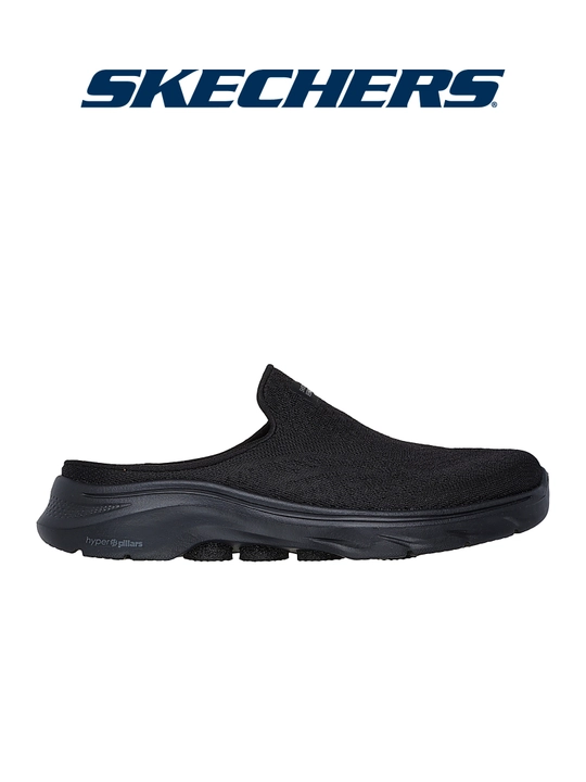 Слипоны женские Skechers GO Walk 7 без шнурков, с амортизацией, с вязаным верхом - 