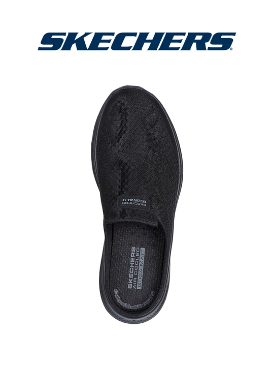 Слипоны женские Skechers GO Walk 7 без шнурков, с амортизацией, с вязаным верхом