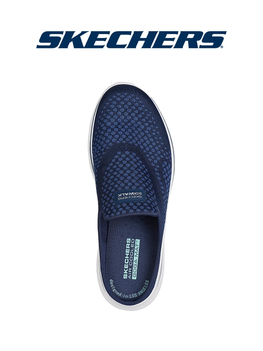 Skechers GO Walk 7 ayollar sliponi ipsiz, amortizatsiyalangan, usti to‘qilgan