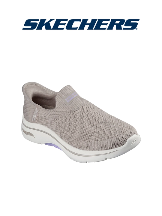 Ayollar slipon poyabzali Skechers Slip-ins Arch Fit, bog'ichsiz, amortizatsiyali