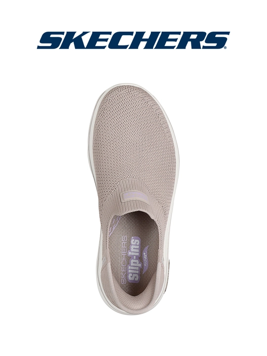 Ayollar slipon poyabzali Skechers Slip-ins Arch Fit, bog'ichsiz, amortizatsiyali