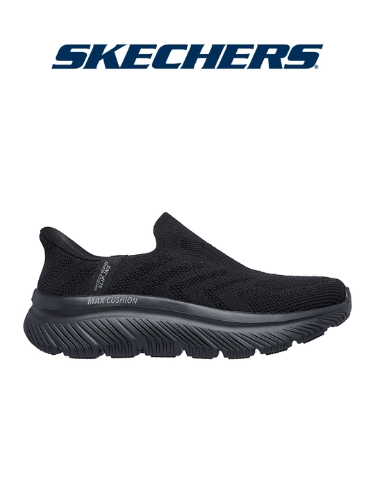 Слипоны женские Skechers Max Cushioning Hyper Burst - Cleo без шнурков, с амортизацией - 