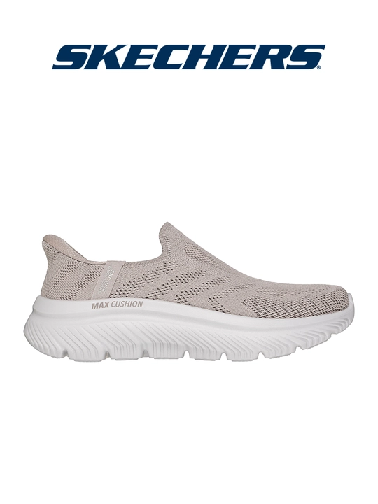 Слипоны женские Skechers Max Cushioning Hyper Burst - Cleo без шнурков, с амортизацией - 