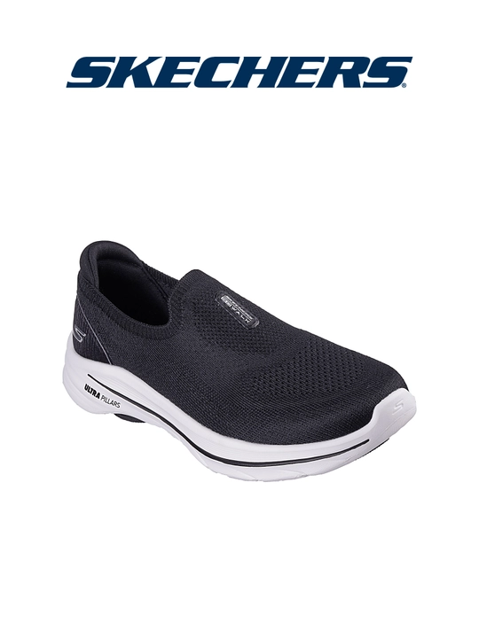 Слипоны женские Skechers GO WALK 8 - Aleena без шнурков, с амортизацией, с вязаным верхом