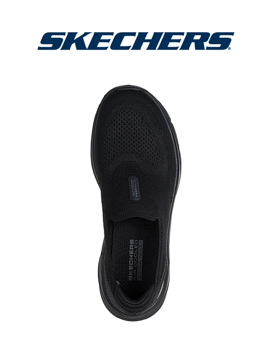 Слипоны женские Skechers GO WALK 8 - Aleena без шнурков, с амортизацией, с вязаным верхом