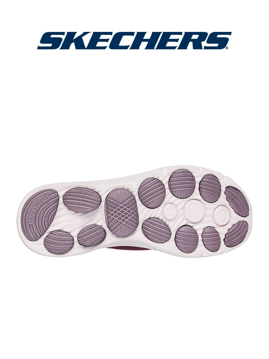 Слипоны женские Skechers GO WALK 8 - Aleena без шнурков, с амортизацией, с вязаным верхом
