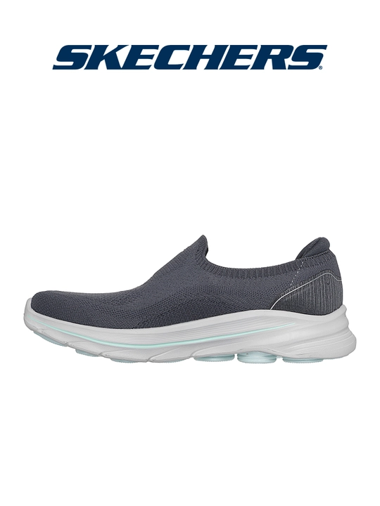 Слипоны женские Skechers GO WALK 8 - Aleena без шнурков, с амортизацией, с вязаным верхом