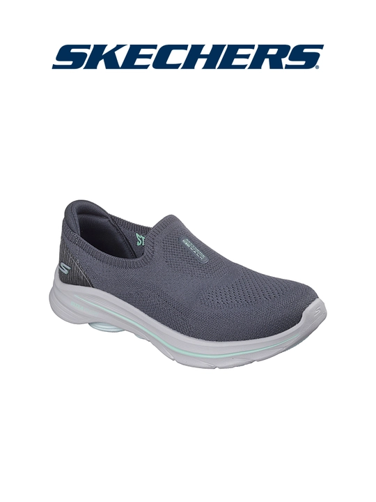 Слипоны женские Skechers GO WALK 8 - Aleena без шнурков, с амортизацией, с вязаным верхом