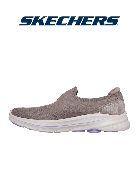 Skechers GO WALK 8 - Aleena ayollar sliponi ipsiz, amortizatsiyalangan, yuqori qismi to‘qilgan