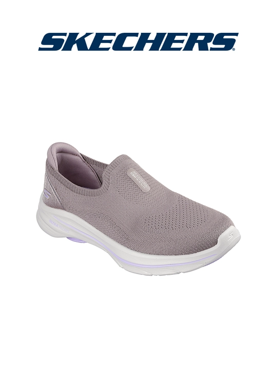Skechers GO WALK 8 - Aleena ayollar sliponi ipsiz, amortizatsiyalangan, yuqori qismi to‘qilgan