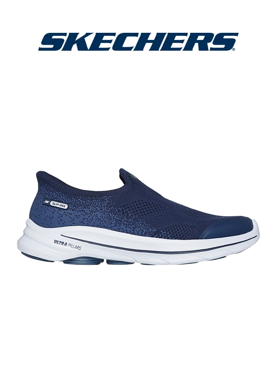 Слипоны женские Skechers Slip-ins GO WALK 8 - Nova без шнурков, стирка в машине - 