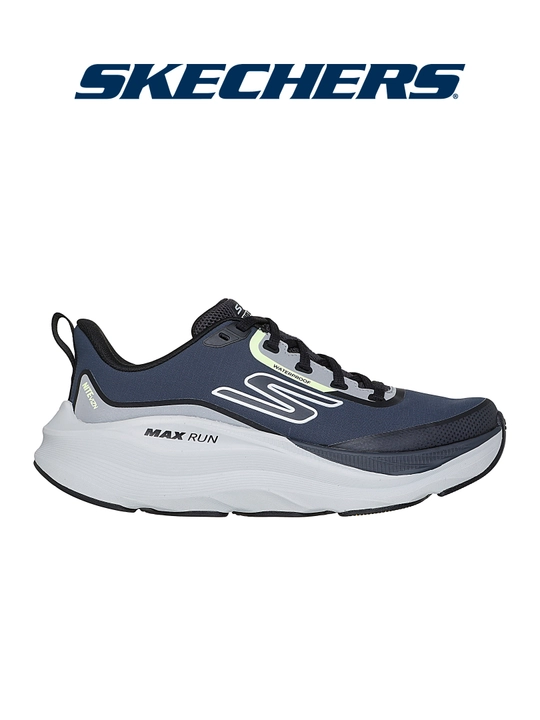 Кроссовки женские Skechers MAX RUN на шнуровке, водонепроницаемые, с амортизацией - 