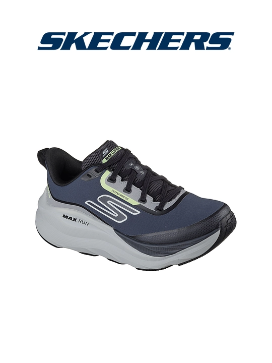 Кроссовки женские Skechers MAX RUN на шнуровке, водонепроницаемые, с амортизацией