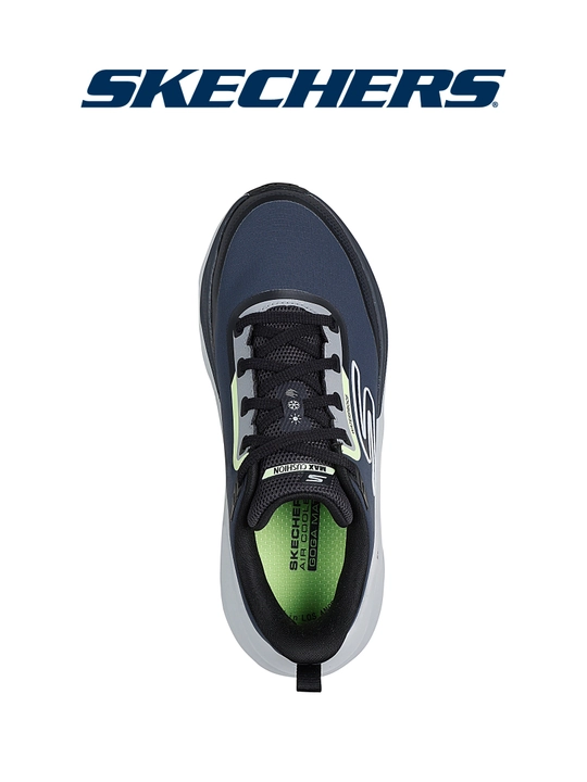 Кроссовки женские Skechers MAX RUN на шнуровке, водонепроницаемые, с амортизацией