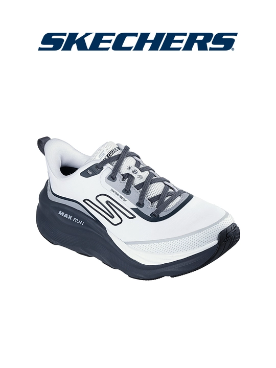 Кроссовки женские Skechers MAX RUN на шнуровке, водонепроницаемые, с амортизацией