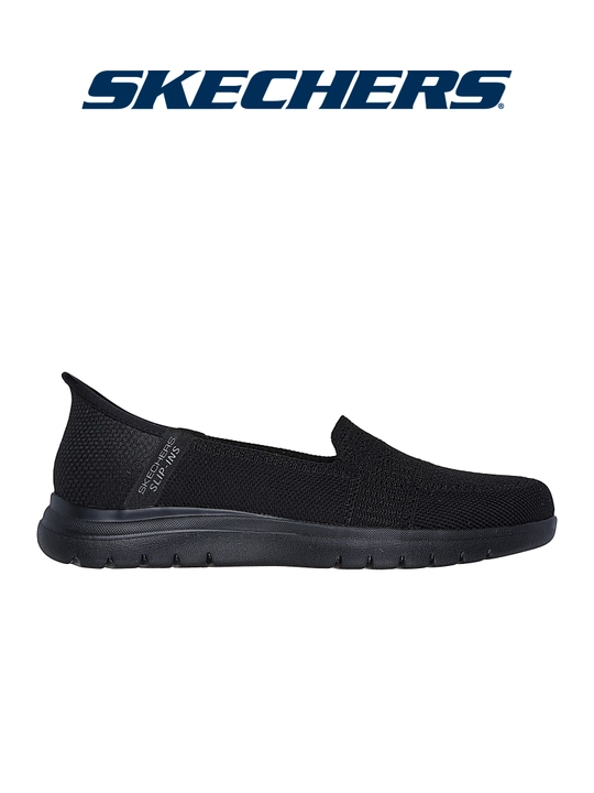 Ayollar slipon poyabzali Skechers Slip-ins On-The-GO Flex - Camellia, bog'ichsiz, matoli
