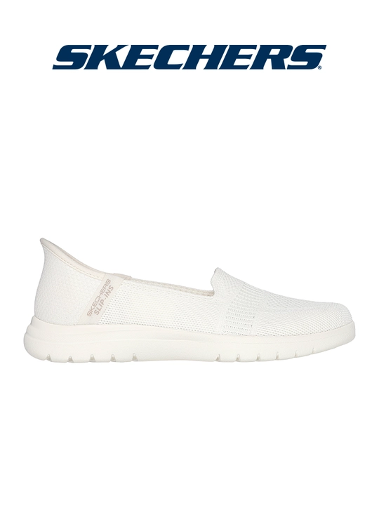 Ayollar slipon poyabzali Skechers Slip-ins On-The-GO Flex - Camellia, bog'ichsiz, matoli