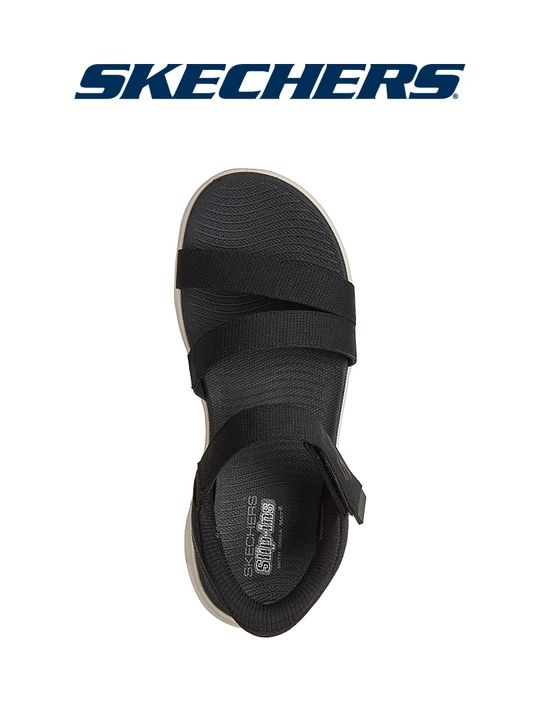 Ayollar sandali Skechers Slip-ins GO WALK GLIDE-STEP 2.0 SANDAL, mashinada yuviladi