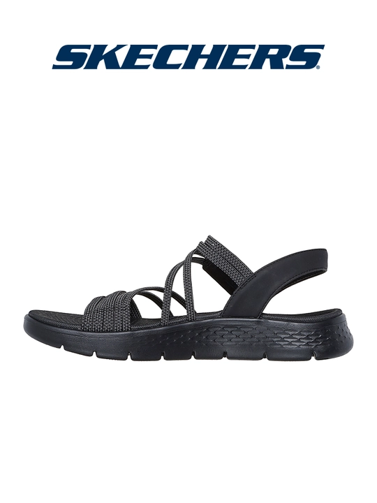 Ayollar sandali Skechers Go Walk Flex - Emma, to'qilgan ustki qismli