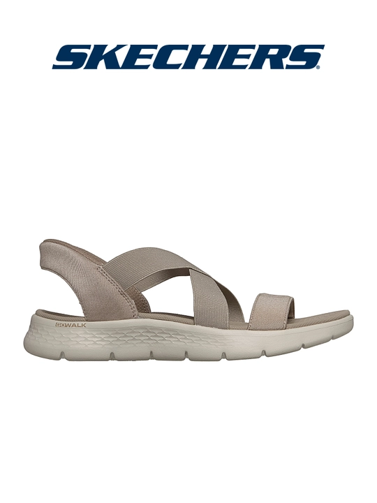 Ayollar sandali Skechers Slip-ins GO WALK Flex Sandal - Glimmer, mashinada yuviladi - 