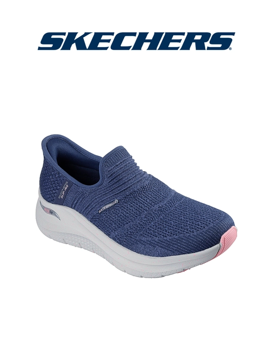 Слипоны женские Skechers Slip Ins: Arch Fit 2.0 без шнурков, с амортизацией, для ходьбы
