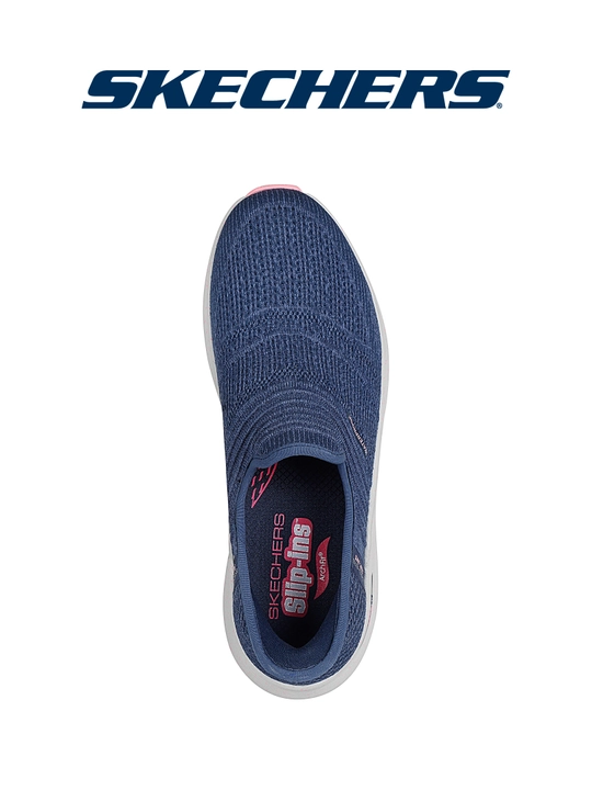 Слипоны женские Skechers Slip Ins: Arch Fit 2.0 без шнурков, с амортизацией, для ходьбы