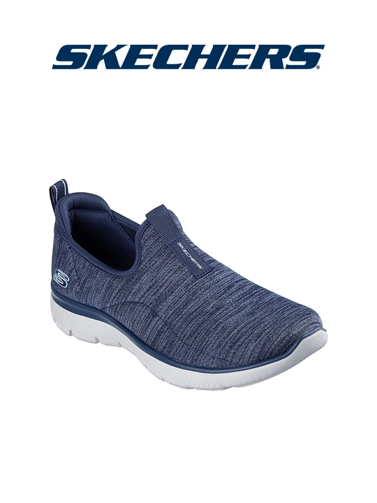 Ayollar slipon poyabzali Skechers Slip-ins Summits, bog'ichsiz, Air-Cooled Memory Foam