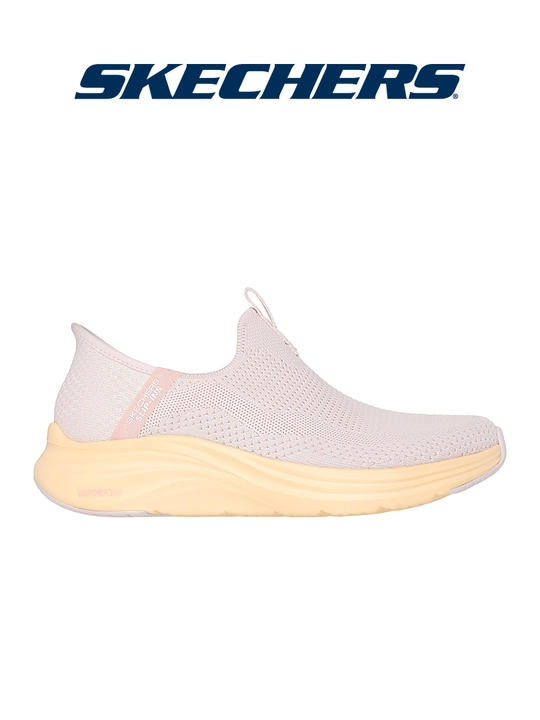 Слипоны женские Skechers Slip-ins Vapor Foam без шнурков, с вязаным верхом, повседневные - 