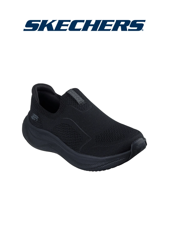Слипоны женские Skechers Sport Skech Cloud - Soft Serenity без шнурков, с вязаным верхом