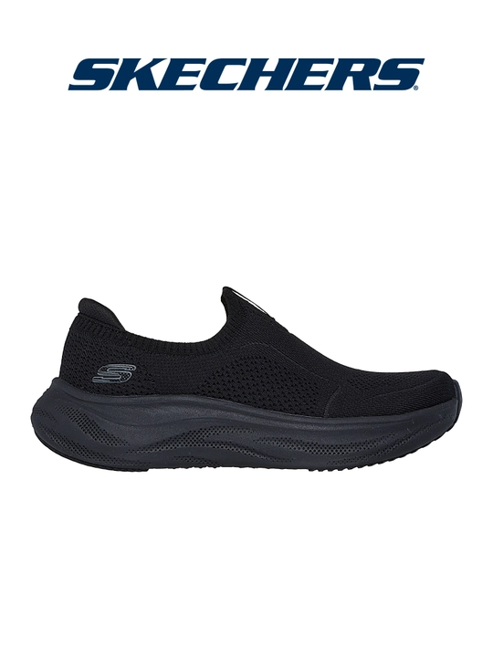 Слипоны женские Skechers Sport Skech Cloud - Soft Serenity без шнурков, с вязаным верхом - 