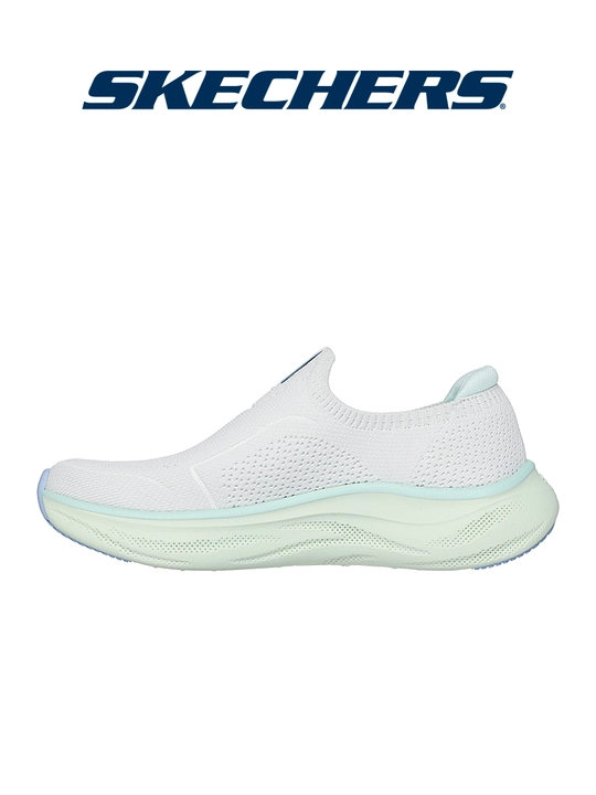 Слипоны женские Skechers Sport Skech Cloud - Soft Serenity без шнурков, с вязаным верхом