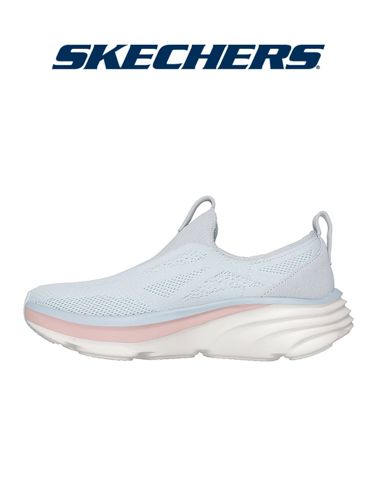 Слипоны женские Skechers Sport D'Lux Vapor - Pure Stride без шнурков, с вязаным верхом