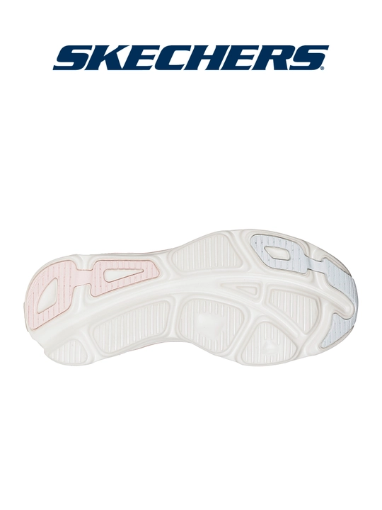 Слипоны женские Skechers Sport D'Lux Vapor - Pure Stride без шнурков, с вязаным верхом