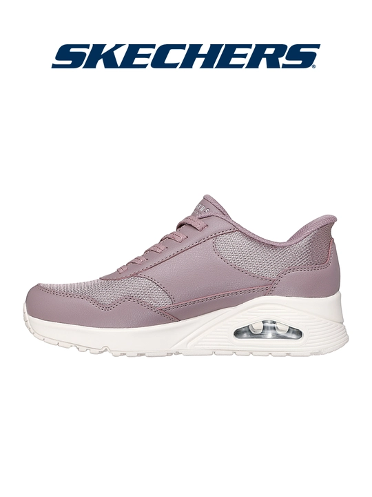 Кроссовки женские Skechers Uno K130 на эластичных шнурках, повседневные