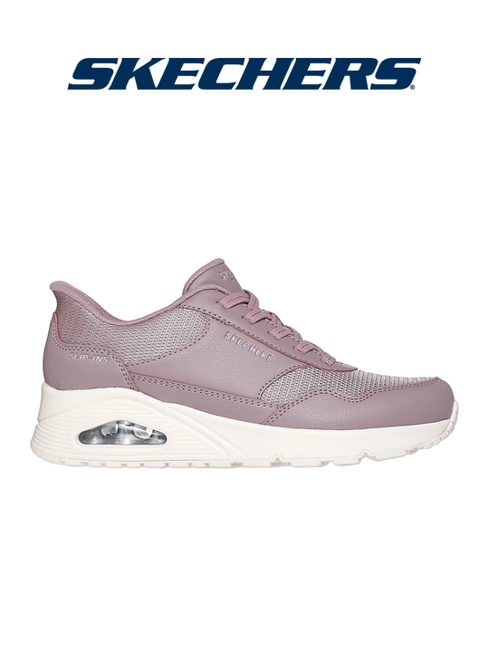 Кроссовки женские Skechers Uno K130 на эластичных шнурках, повседневные - 