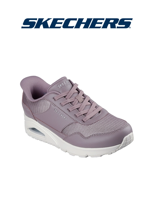Кроссовки женские Skechers Uno K130 на эластичных шнурках, повседневные
