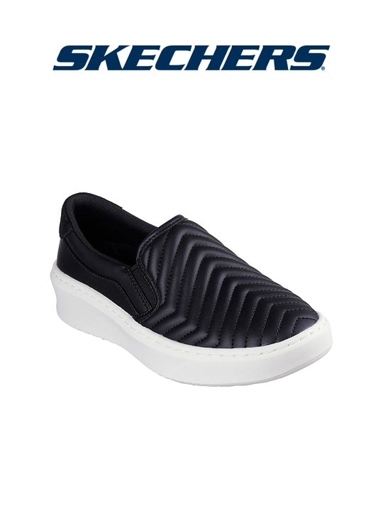 Слипоны женские Skechers COURT BREAK без шнурков, повседневные